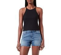 PIECES Pcostina Brap Top Noos BC T-Shirt, Noir, M Femme