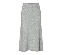 PIECES Pcpam Hw ANK Jupe en Tricot BC, Mélange de Gris Moyen., L
