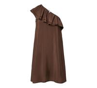 Pieces Pcpenelope One-Shoulder Dress WVN Robe à Une épaule, Chicory Coffee, L Femmes