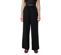 PIECES Pcpia Hw Wide Pants Pwp Mm Noos Pantalon avec Coupe Large, Noir, M Femmes
