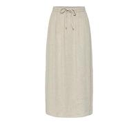 Pieces Pcpia MW Ankle Skirt Dmo Noos Jupe, Bouleau, M Femmes