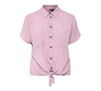 PIECES Pcpia SS Tie T-Shirt Noos, Dawn Rose., XL