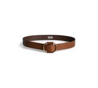 Pieces Ceinture Pilja en cuir 3,2 cm marron Taille 85 pour homme