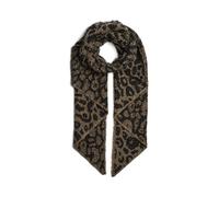 PIECES PCpyron Écharpe Longue Animal Noos BC, Tigers Eye/AOP : léo, Taille Unique Femme