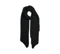 PIECES PCPYRON Structured Long Scarf Noos BC Écharpe, Noir, Taille Unique Femmes