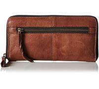 PIECES Pcrea Leather Purse 17067202 Portefeuille pour Femme 19 x 9 x 2 cm (l x H x P), Marron Moka Mocca, 19x9x2 cm (B x H x T)