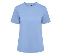PIECES Pcria SS Solid Tee Noos BC T-Shirt, Hydrangea, M Femme