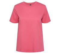 PIECES Pcria SS Solid Tee Noos BC T-Shirt, Rose, XS Femme