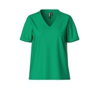 PIECES Pcria SS V-Neck Solid Tee Noos T-Shirt, Simply Green, XS Femmes