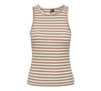PIECES Haut 'PCRUKA' umbra / blanc cassé, Taille S