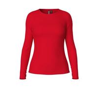 Pieces Pcruka Ls Top Noos BC T-Shirt, Lollipop, L Femmes