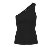 Débardeur asymétrique Ruka noir en coton Ivy Noir M
