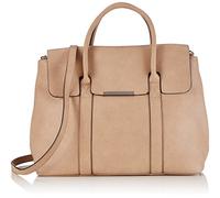 PIECES Pcruna Bag 17067247 Sac à Main pour Femme 40 x 29 x 15 cm (l x H x P), Beige, Chaud, Sable Chaud, 40x29x15 cm (B x H x T)