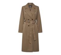 Pieces Pcscarlett Ls Trench Noos, Valve marron, S