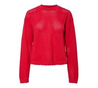 PIECES Pcscout Ls O-Neck Knit BC, Lollipop, L