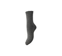 PIECES Pcsebby Chaussettes longues à paillettes pour femme Noos Bc, Gris, taille unique