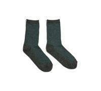 PIECES Pcsebby Chaussettes Longues Brillantes Noos, Bleu ombré/Rayures : océan, Taille Unique Femmes