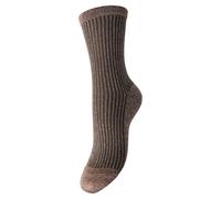 PIECES Pcsebby Chaussettes pailletées Noos, Morel/Rayures : Noir, Taille Unique Femme