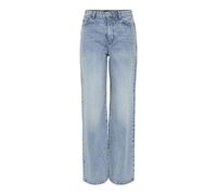 PIECES Pcselma Hw Wide Jeans LB Noos BC, Bleu Jeans Clair, 29W x 32L