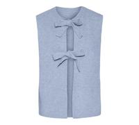 PIECES Pcsilly SL Rev Tie Gilet en Tricot Noos BC