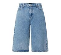 PIECES Pcsky MW Denim Jorts Noos BC, Denim Bleu médium, S