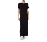 PIECES Pcsofia Maxi T-Shirt Dress Noos BC Robe, Noir, XS Femme