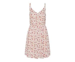 PIECES Pctala Slip Dress Noos BC Robe, Cloud Dancer/AOP : Multi Fleur, L Femmes
