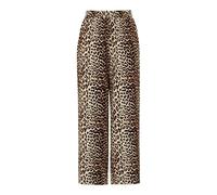 PIECES Pctiffany Hw WVN Noos BC Pantalon Large, Noir, XL