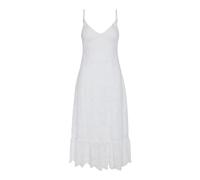 Pieces PCVILDE Robe sans Manches pour Femme, Blanc éclatant., L