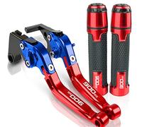 Pièces Per Ducati 900SS Sport 1999-2002 Moto Frizione Leva Del Freno Allungabile Regolabile Pieghevole Leve Manubrio Manopole Con In Alluminio Di CNC(13)