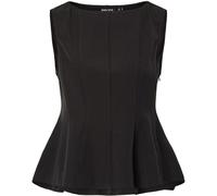 PIECES PIECES Black Sleeveless Fitted Top