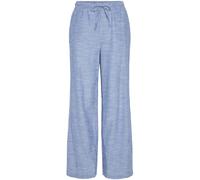 PIECES PIECES Blue High Waist Wide Leg Trousers