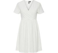 PIECES PIECES White Short Sleeve Broderie Anglaise Dress White XL 14