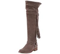 PIECES PIONA SHOP- HEMP SAND 17036240, Bottes femme - Beige-TR-I4-7, 41 EU