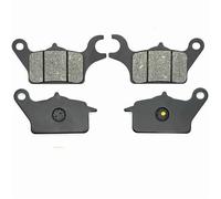 Pièces Plaquette Plaquettes De Frein À Disque Avant Et Arrière Moto pour Yamaha MWS125C pour Tricity 125ABS, MWS150-A 155ABS, Pièces Métalliques Plaquettes De Frein Disque Moto(2 x Avant)