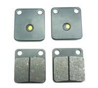 Pièces Plaquette Plaquettes De Frein Avant Et Arrière pour Yamaha YFM400FA, Big Bear/Kodiak 400, 4x4, YFM 400FA, VTT Plaquettes De Frein Disque Moto(2 x Avant)