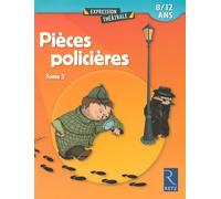 Pièces policières - Tome 2 - Christine Berthon - Retz Eds - broché - Anthologie