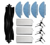 Pièces pour Cecotec-Conga 7490/X-Treme Robot Aspirateur: Brosse principale, Serpillière, Brosses Latérales, Filtre - Compatible avec les Modèles Genesis (A)