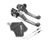 Pièces Pour CR125R 1992-2003 2002 2001 Leviers D'embrayage De Frein Pliables Pour Motocross Stunt Easy Pull Cable System CNC Accessoires(G)
