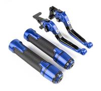 Pièces Pour Hon&da CB650F Cb 650f 2014 2015 2016 2017 Levier De Frein D'embrayage De Moto Extensible Réglable Pliable Leviers Poignées De Guidon(Bleu)