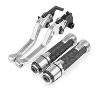 Pièces Pour Hon&da CBR650F CB650F CBR 650F CB 650F 2014 2015 2016 Guidon De Moto Leviers D'embrayage De Frein Réglables Poignées Poignée(Sliver)