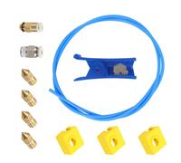 Pièces pour Imprimante 3d en Ptfe, Buse D'extrusion, Manchon | Kit Accessoires Ender-3 -10, Silicone et Laiton, Aide à Garder le Bloc Propre, Précision Accrue