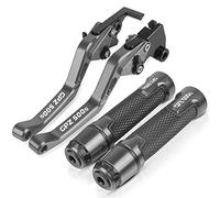 Pièces Pour Kawasaki NINJA GPZ500S EX500R 1990-2009 Leviers D'embrayage De Frein Courts De Moto Poignées Extrémités De Guidon Accessoires CNC Avec (G)