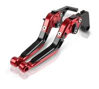 Pièces Pour Kawasaki NINJA650 Z 650 Z650 2016-2020 Leviers D'embrayage De Frein De Moto Réglable Pliant Extensible CNC Accessoires Avec (Rouge)