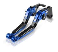 Pièces Pour Kawasaki NINJA650 Z 650 Z650 2016-2020 Leviers D'embrayage De Frein De Moto Réglable Pliant Extensible CNC Accessoires Avec (Bleu)