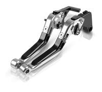Pièces Pour Kawasaki NINJA650 Z 650 Z650 2016-2020 Leviers D'embrayage De Frein De Moto Réglable Pliant Extensible CNC Accessoires Avec (Argent)
