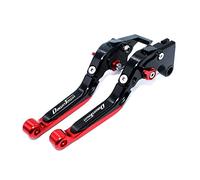 Pièces Pour Kymco DownTown 350 300i DOWN TOWN 125/200/300/350 Moto CNC Accessoires Frein Embrayage Leviers Réglable Pliant Extensible(Rouge)