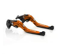 Pièces Pour Rebelle 300 500 CMX300 CMX500 2017-2023 Poignées De Moto Poignée Guidon CNC Aluminium Leviers D'embrayage De Frein Réglables(Orange)