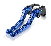 Pièces Pour Suzuki GSF650 GSF 650 BANDIT 2007-2013 2014 2015 Moto Leviers D'embrayage De Frein Réglable Pliant Extensible CNC Accessoires Avec (Bleu)