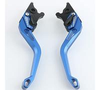 Pièces Pour Suzuki VSTROM 1000 GTA V-Strom 1000 2018 2019 Moto Leviers De Frein D'embrayage Réglable 3D Rhombus Texture CNC En Aluminium Avec (Bleu)